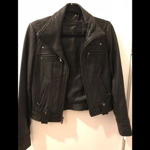 Leather Jacket - Black